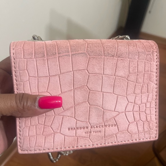 Brandon Blackwood Mini Sophia Croc Suede - Picture 4 of 16